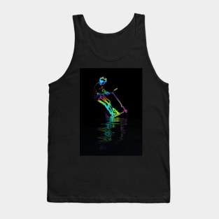 Puddle Jumping - Scooter Rider Tank Top